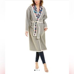 Tanya Taylor Cadence Wool-Blend Coat /reversible $765